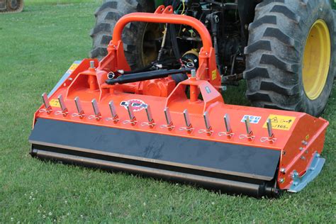 tractor side mounted flail mower